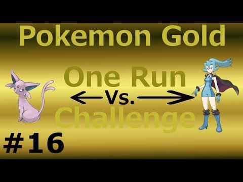 Pokemon Gold OneRun Challenge - Part 16 - Cannot Bare Clair