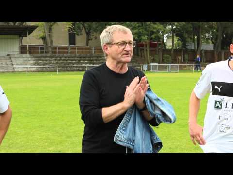 Gratulation vom Trainer: SG Germania Wiesbaden - SG Rambach / Kloppenheim (6:0)