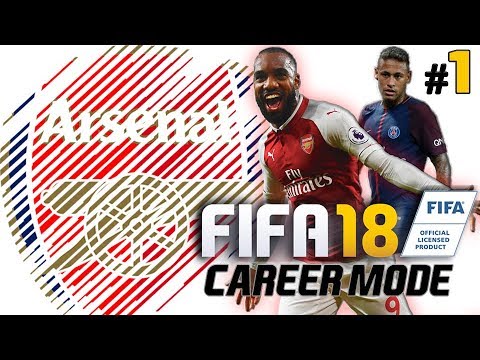 THE FIRST FIFA18 ARSENAL CAREER MODE EPISODE!!!!!!!! - ARSENAL CAREER MODE #1 - Fifa 18
