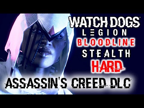 ASSASSIN’S CREED CROSSOVER – WATCH DOGS LEGION Permadeath Hard Stealth Gameplay Walkthrough