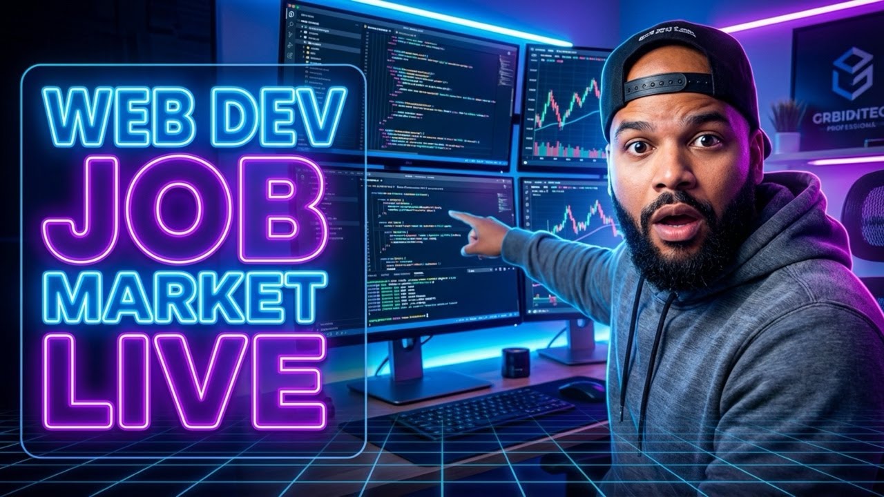 Web Developer Job Market - Live Jobs, Career, Q&A