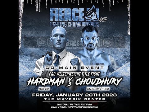 Carson Hardman vs Bhabajeet Choudhury - Fierce Fighting Championship 23