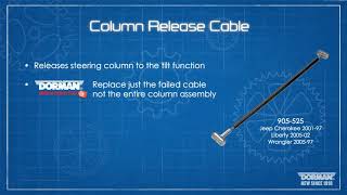 Tilt Column Release Cable - video thumbnail 3