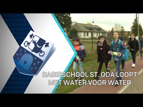 St. Oda loopt met water voor water - 29 maart 2019 - Peel en Maas TV