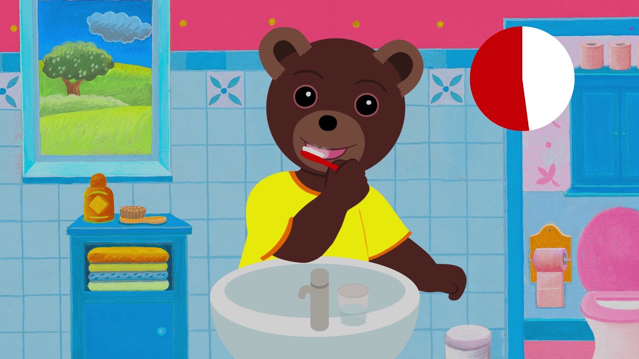 Brosse tes dents avec Petit Ours Brun