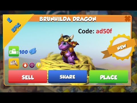 How to hatch Brunhilda Dragon, Did you get Brunhilda Dragon, Dragon mania legends, DML Master
