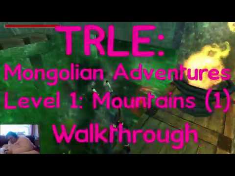 SEARCHING FOR GEMS! AM I PLAYING SPYRO?! | TRLE - Mongolian Adventures Level 1 (1): The Mountains