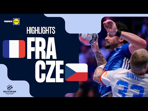 France vs Czechia | Highlights | Men's EHF EURO 2026