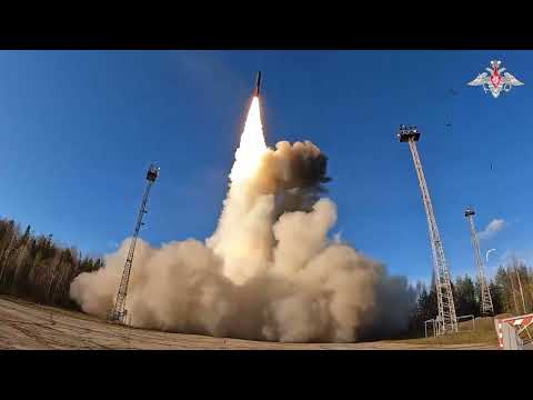 Запуск у РФ ракети  "Ярс" 22.10.25