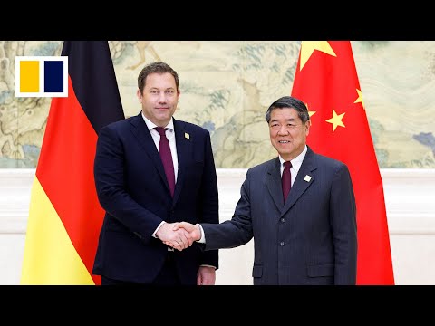 China and Germany strive to reset trade ties in Beijing