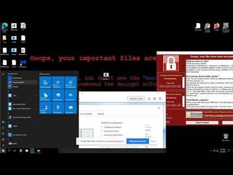 WannaCry.EXE (How To Decrypt @WannaDecrypt0r.exe)