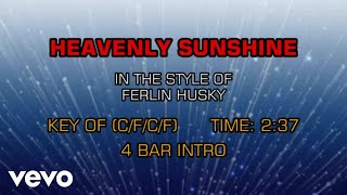 Ferlin Husky - Heavenly Sunshine (Karaoke Guide Vocal)