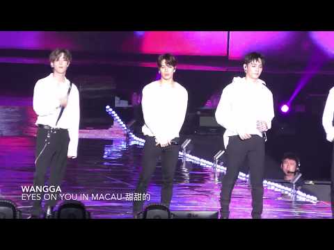 [4K]180602 GOT7 EYES ON YOU IN MACAU- 甜甜的Sweet (王嘉爾JACKSON FOCUS)