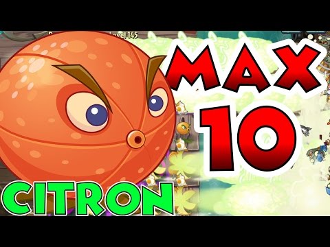 Plants vs Zombies 2 Max Level UP - Citron Max Level 10 EPIC Power UP