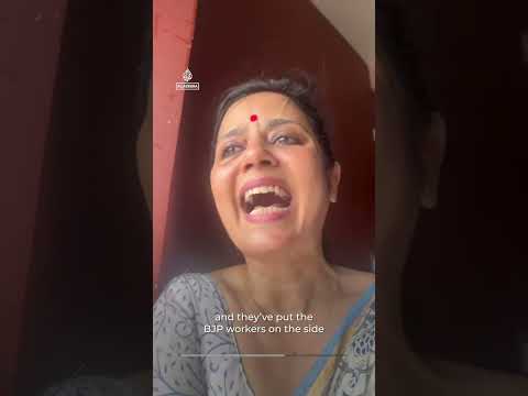 Indian opposition MP alleges ‘BJP goons’ attacked her | #AJ shorts