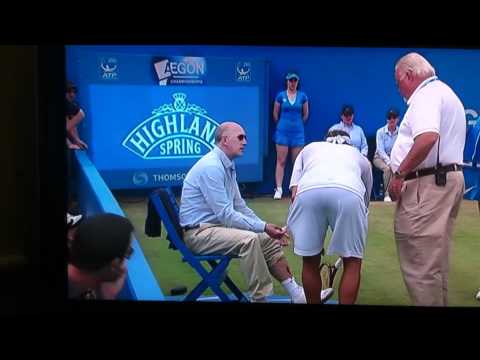 Aegon Classic - Disqualification