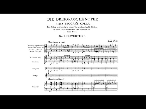 Kurt Weill – The Threepenny Opera (Die Dreigroschenoper)