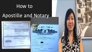 How to Apostille/Notary a Legal Document.