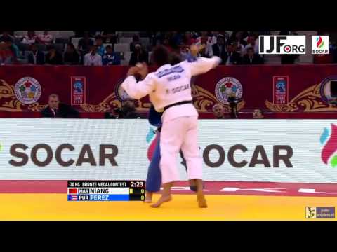 Judo 2016 Grand Slam Bak: Niang (MAR) - Perez (PUR) [-70kg] bronze
