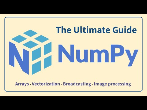 The Ultimate guide to Numpy | arrays, indexing, broadcasting, image processing