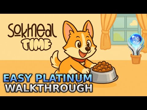 SOKMEAL TIME – New Easy Platinum Walkthrough No Commentary [4K60FPS]