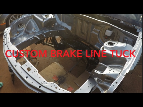 Integra DC2 front brake line tuck, PWJDM Brake booster delete & Chasebays DIY kit (Part 2)