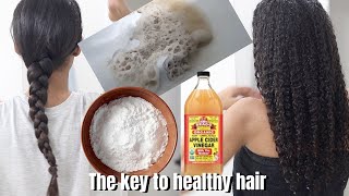 Baking Soda & ACV Wash DAY for Rapid Hair Growth !