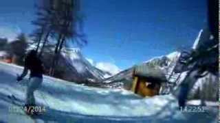 preview picture of video 'Snowboarding trip to Montgenevre 2014'