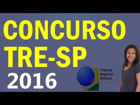 Concurso TRE-SP 2016 | Informações Gerais