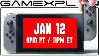 Date & Time Finalized for Jan 12th Nintendo Switch Presentation & How to Watch