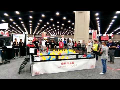 XD Robotics 104pts Programming Skills 2018 VEXU World Championship