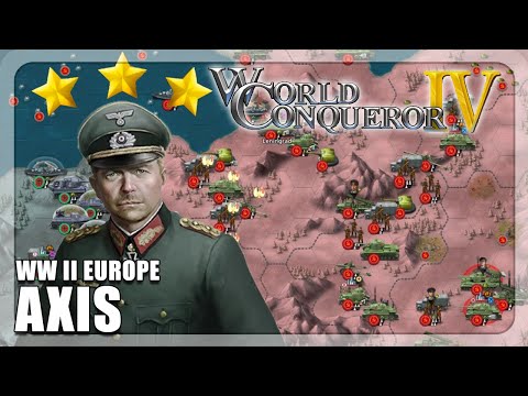 World Conqueror 4 - All Axis WW II Europe Scenario Missions [3 Stars, Normal]