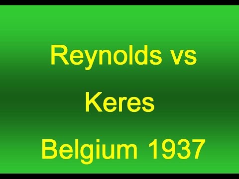 Chess History: Reynolds vs Keres