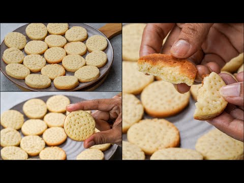 This Homemade Biscuits Is Better Than Bakery | Easy Homemade Salted Biscuit Recipe | Cookies Recipe