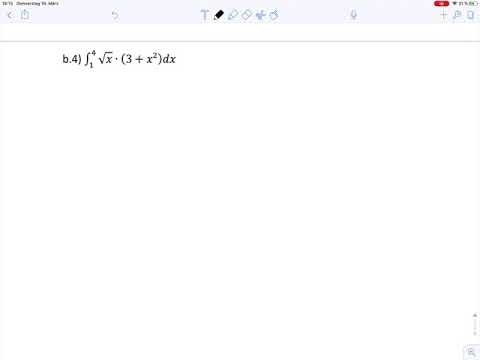Übungsblatt1 Aufgabe b4 - Bestimmte Integrale (alt)