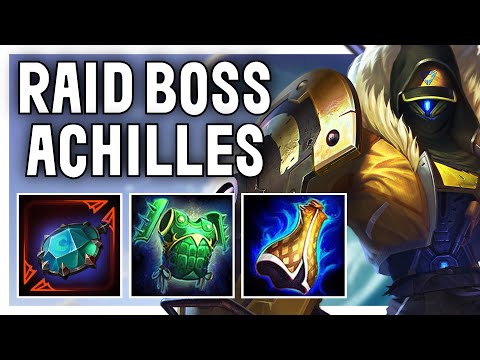 UNSTOPPABLE ACHILLES 1v9 - Achilles Solo SMITE Ranked Conquest
