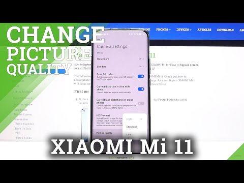 How to Change Image Quality in XIAOMI Mi 11 – Find Quality Settings