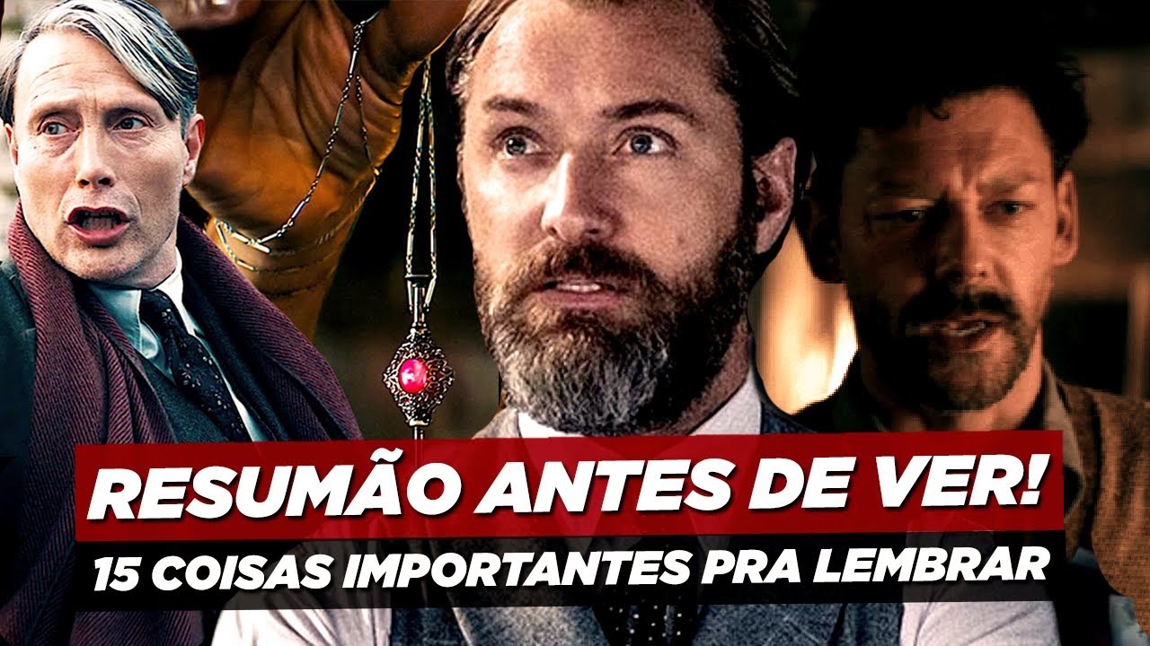 15 COISAS que você PRECISA lembrar antes de OS SEGREDOS DE DUMBLEDORE!