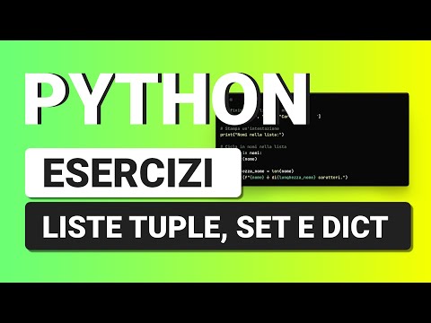 Exercises on Lists, Tuples, Sets, and Dicts - Python Exercises with Solutions for Beginners