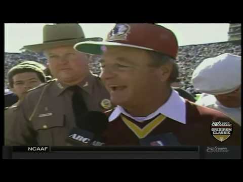Bobby Bowden Postgame Interview - Florida State vs. Michigan (1991)