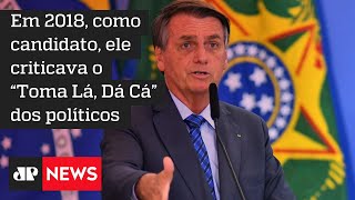 Bolsonaro admite que distribuiu cargos ao Centrão