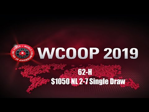 WCOOP 2019 Event 62-H $1050 NL 2-7 Single Draw Replay