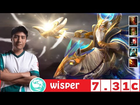 [DOTA 2] bc.Wisper the KEEPER OF THE LIGHT [OFFLANE] [7.31c]