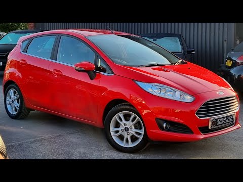 2015 (15) Ford Fiesta 1.25 Zetec 5Dr in Colorado Red. Just 4285 Miles!! Ford Service History. £9250