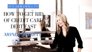 HOW TO GET RID OF CREDIT CARD DEBT FAST!