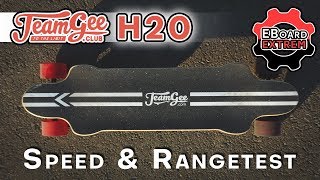 TeamGee H20 Range&Speedtest
