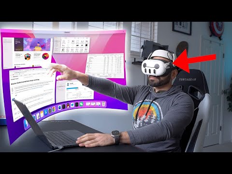 Thumbnail for QUEST 3 REPLACED My Laptop and Gaming Monitor - ft. RayNeo Air 2