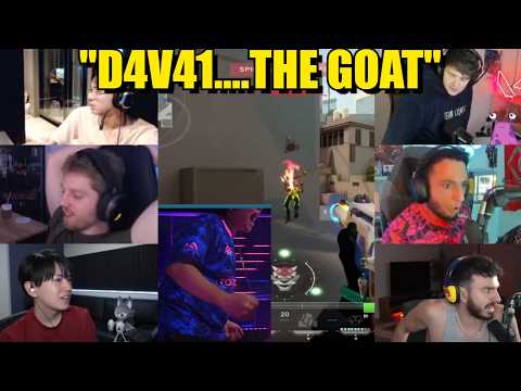 Valorant pros/streamers react to PRX D4V41's INSANE 3k against DFM in VCT
