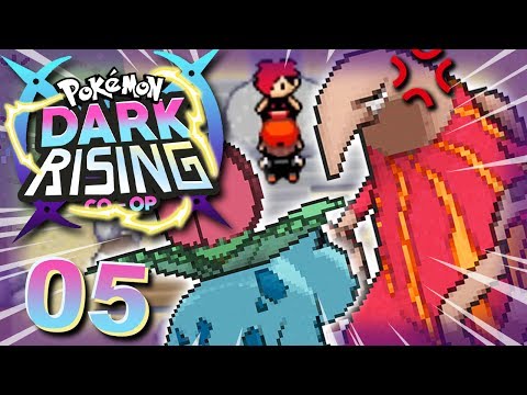 WHO LOST AT THE FIRST GYM? - Pokémon Dark Rising Co-Op Ep 5 w/ Dlarzz & Tuberanza!