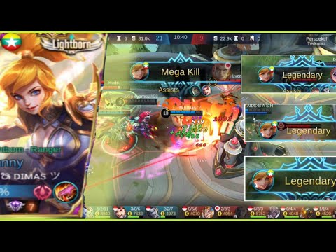 Fanny Myanmar Ranked Highlight | Fanny montage - MOBILE LEGENDS